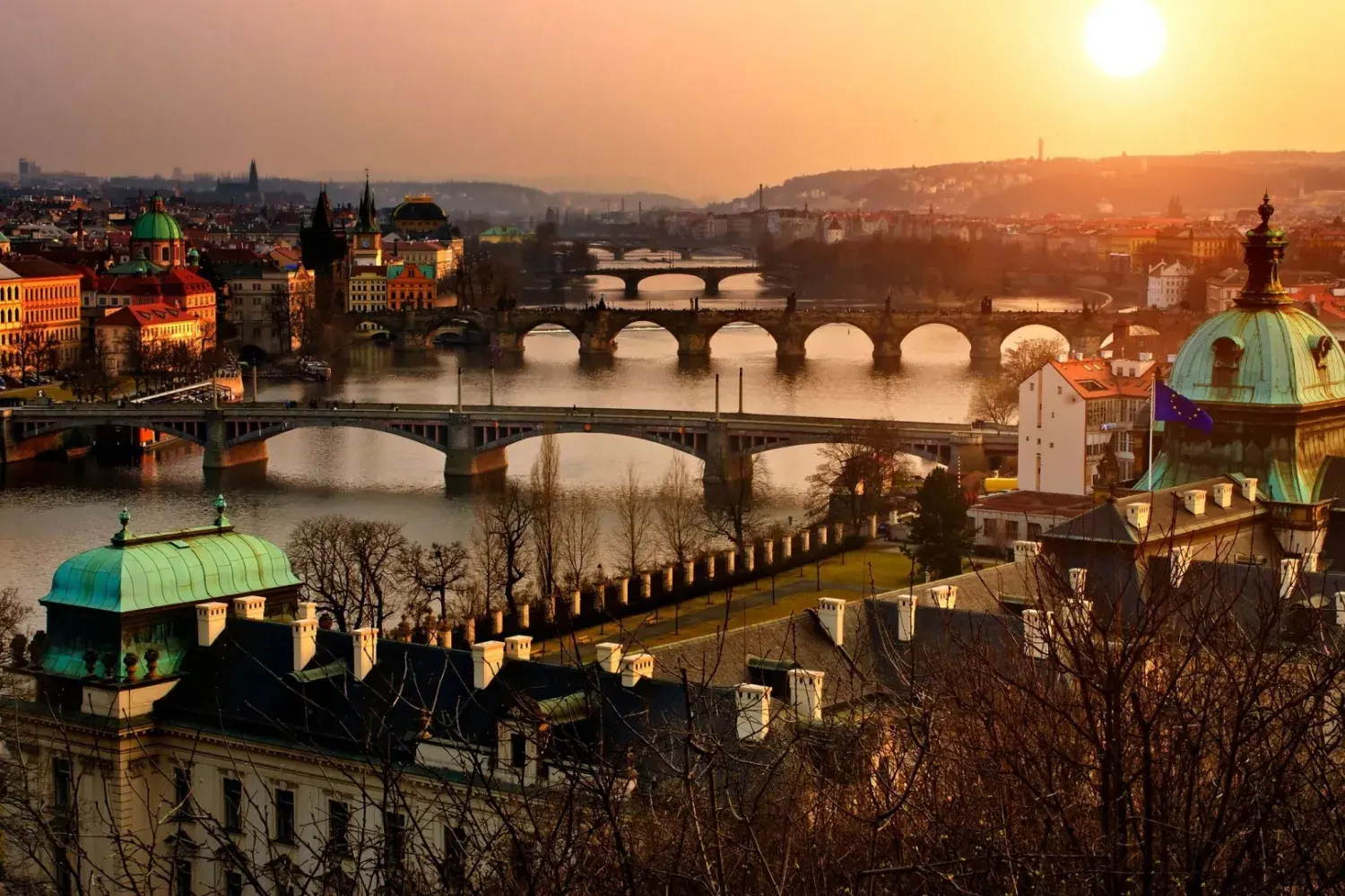 Wandering the Royal Route - Prague, Bratislava, Budapest W/Air