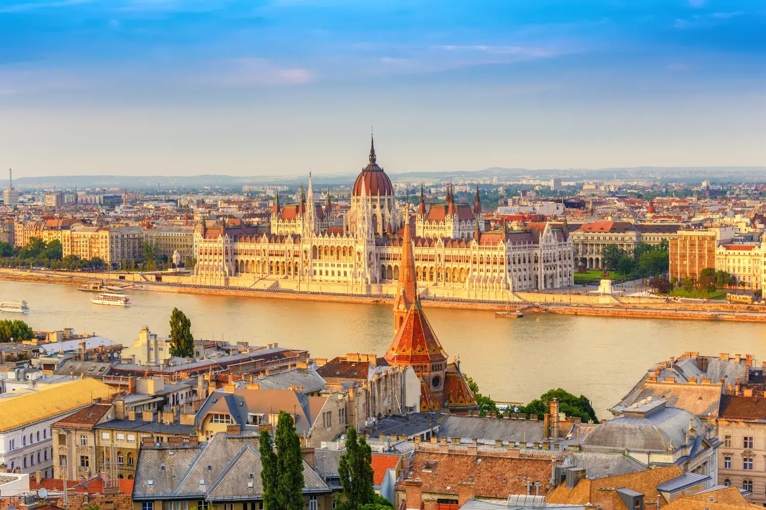 Prague and Budapest Twin-Center W/Air