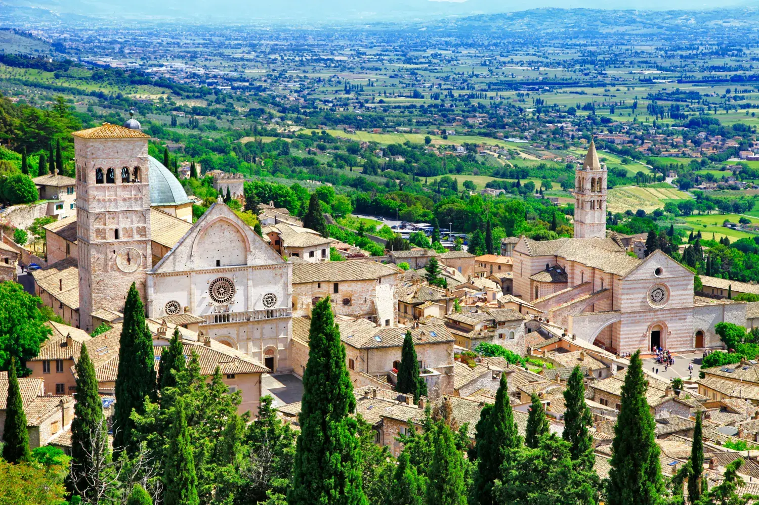 Italy's Umbria Stay in Franciscan Abbey W/Air and Car Rental