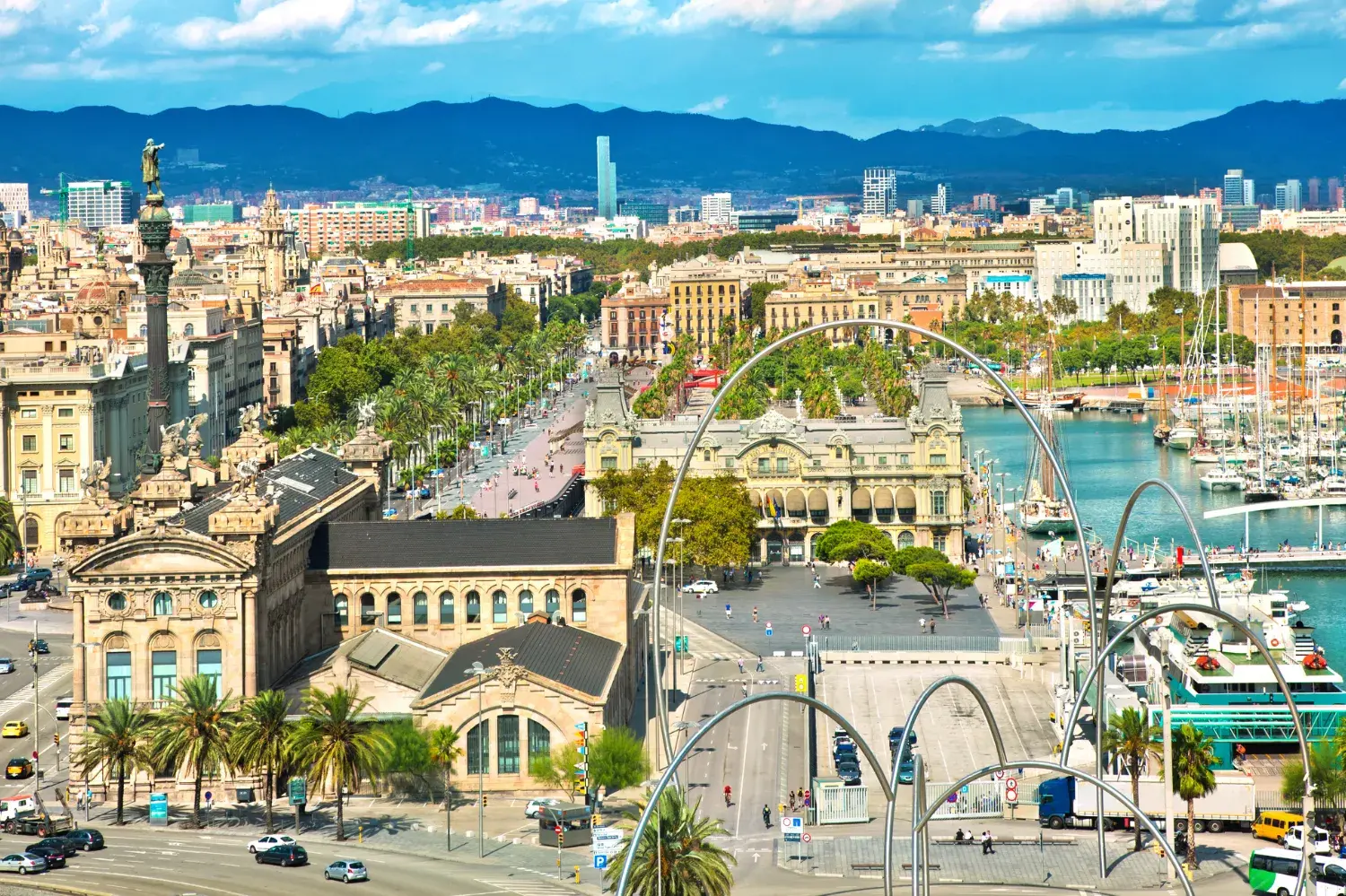 Barcelona, Andalusia and Madrid W/Air